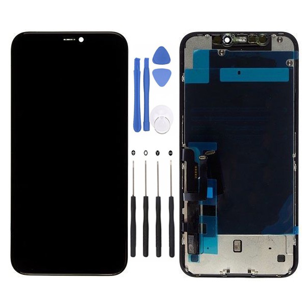Ecran LCD et vitre tactile iPhone 11 (incell) + kit outils
